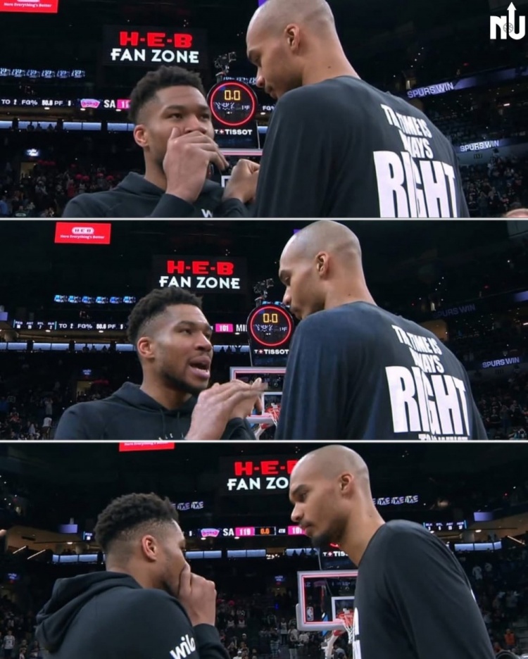 kaiyun-怪兽+外星人？字母哥赛后捂嘴与文班密谈！美媒：这将彻底摧毁NBA